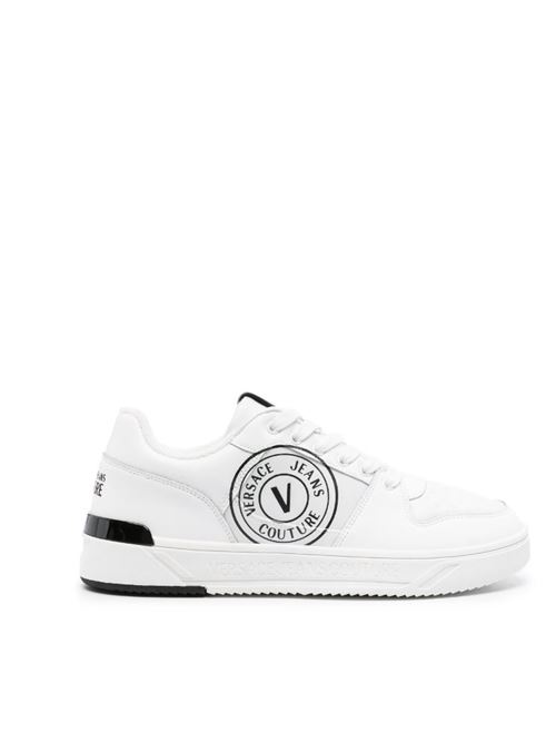 Sneakers jeans Couture in pelle VERSACE JEANS COUTURE | 76YA3SJ1 ZPA62.003